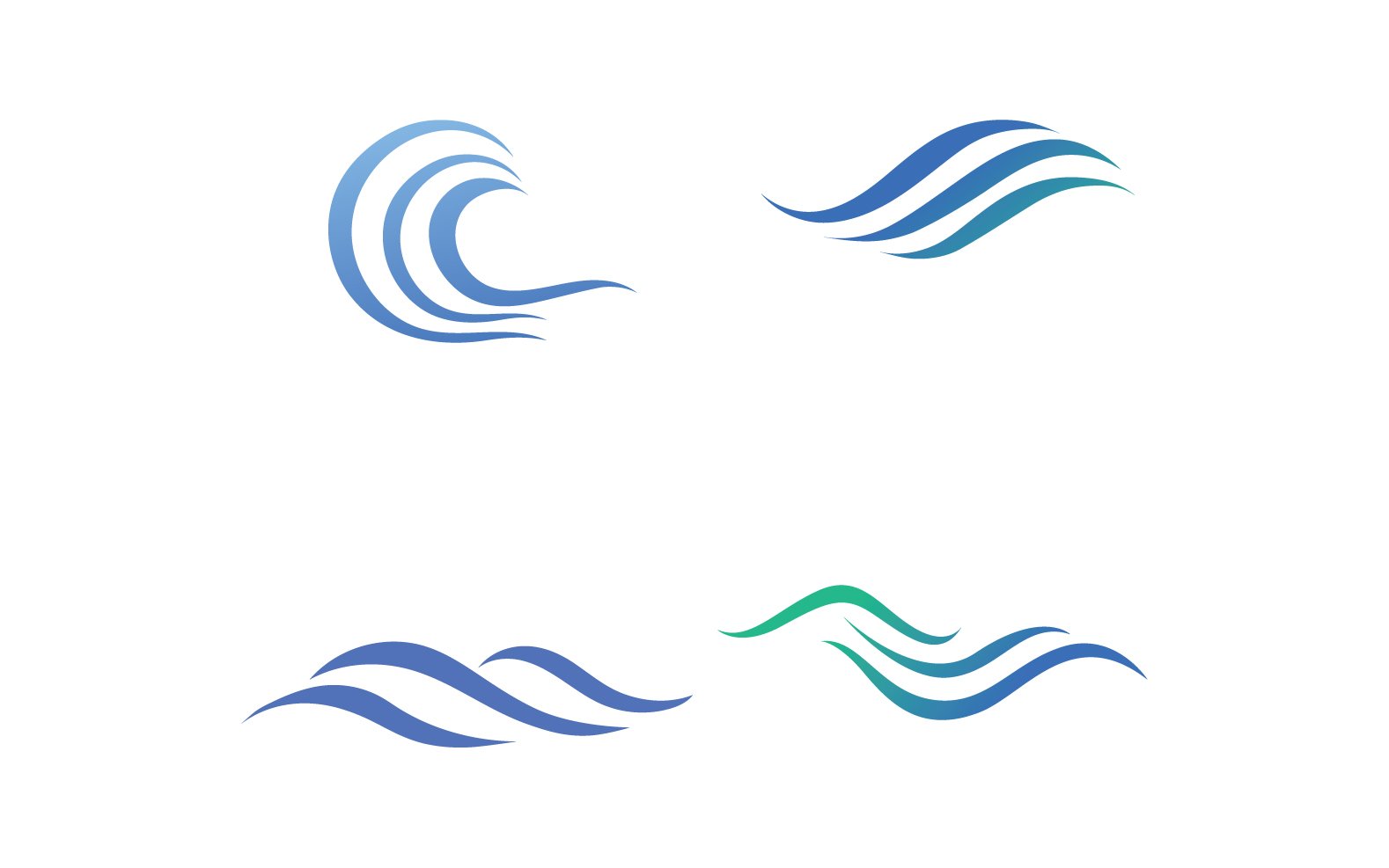 Kit Graphique #259310 Water Illustration Divers Modles Web - Logo template Preview