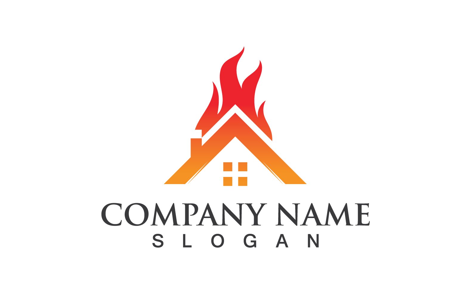 Template #259331 Vector Fire Webdesign Template - Logo template Preview