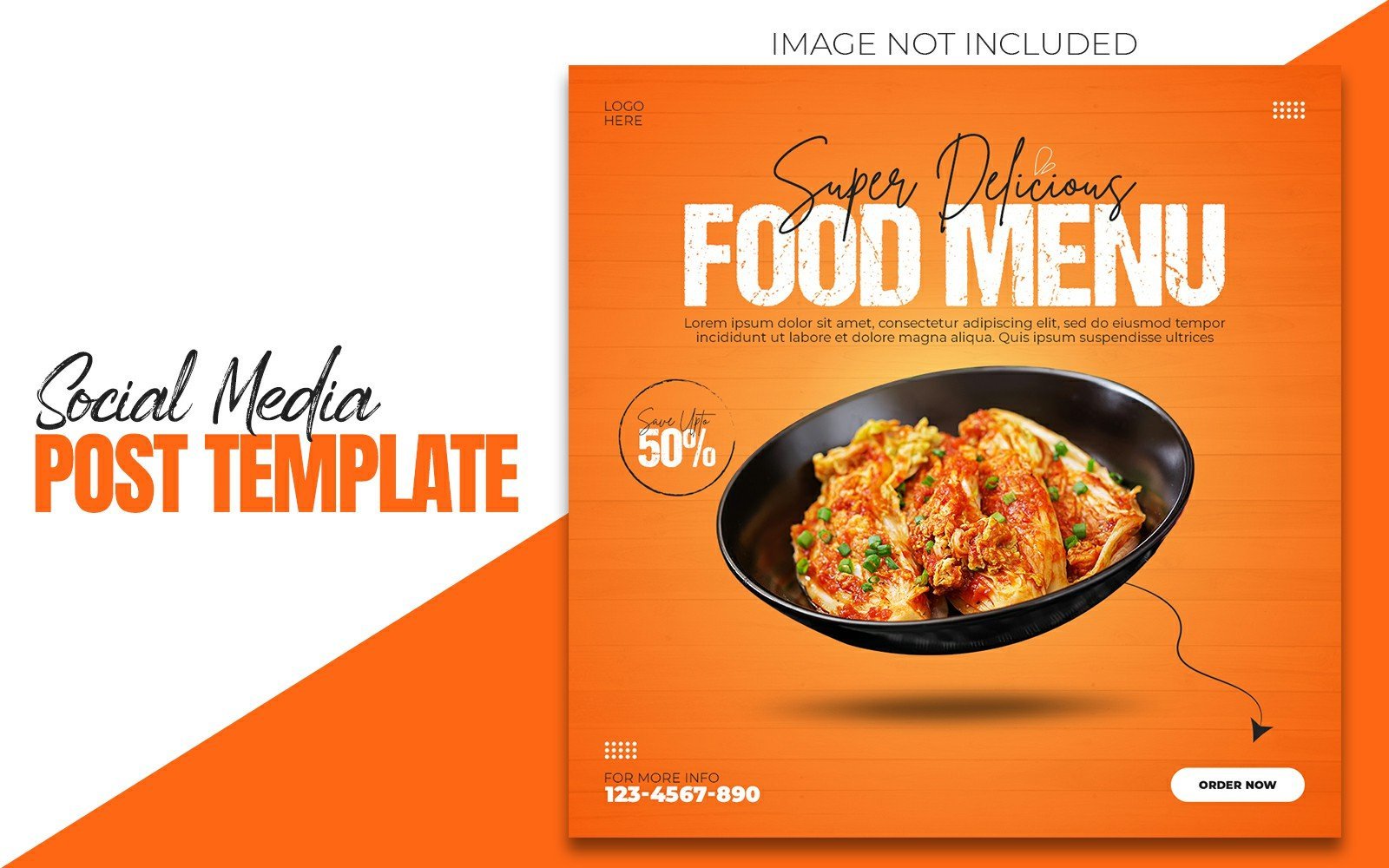 Template #259381 Post Food Webdesign Template - Logo template Preview