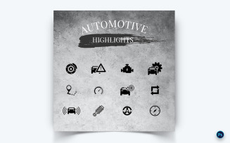 Automotive Social Media Instagram Post Template-01