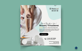 Beauty and Spa Social Media Instagram Post Template-01