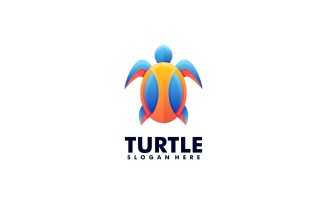Turtle Colorful Logo Template