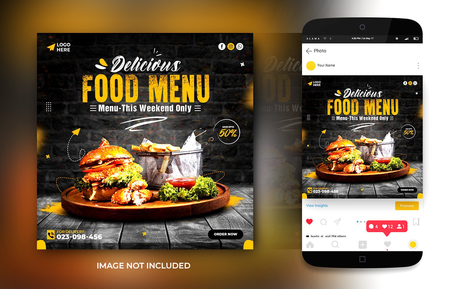 Kit Graphique #259551 Alimentation Social Divers Modles Web - Logo template Preview