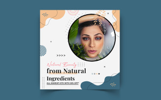 Beauty and Spa Social Media Instagram Post Template-13