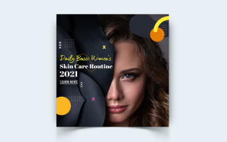 Beauty and Spa Social Media Instagram Post Template-31