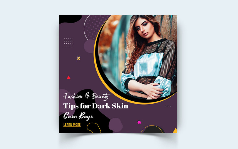 Beauty and Spa Social Media Instagram Post Template-32