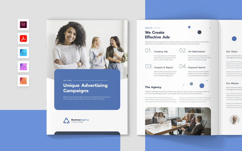 Business Agency Company Profile Corporate Identity