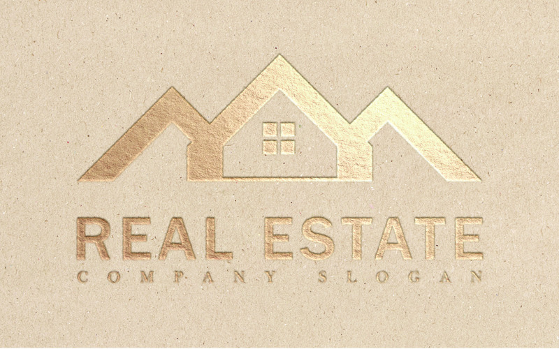 Professional Real Estate Logo For Companies. Logo Template