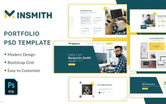 MINSMITH - Portfolio PSD Multipage Template