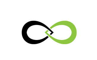 Infinity Design Vector Logo Design Loop Template V11