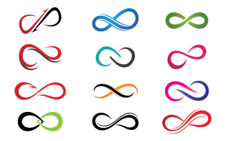 Infinity Design Vector Logo Design Loop Template V15