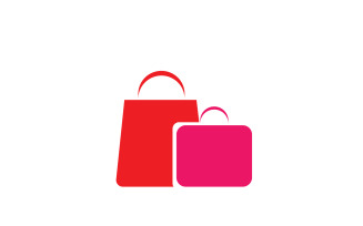 Online Shop Logo Template Vector Icon Design V5