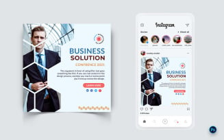 Business Service Promotion Social Media Post Design Template-02