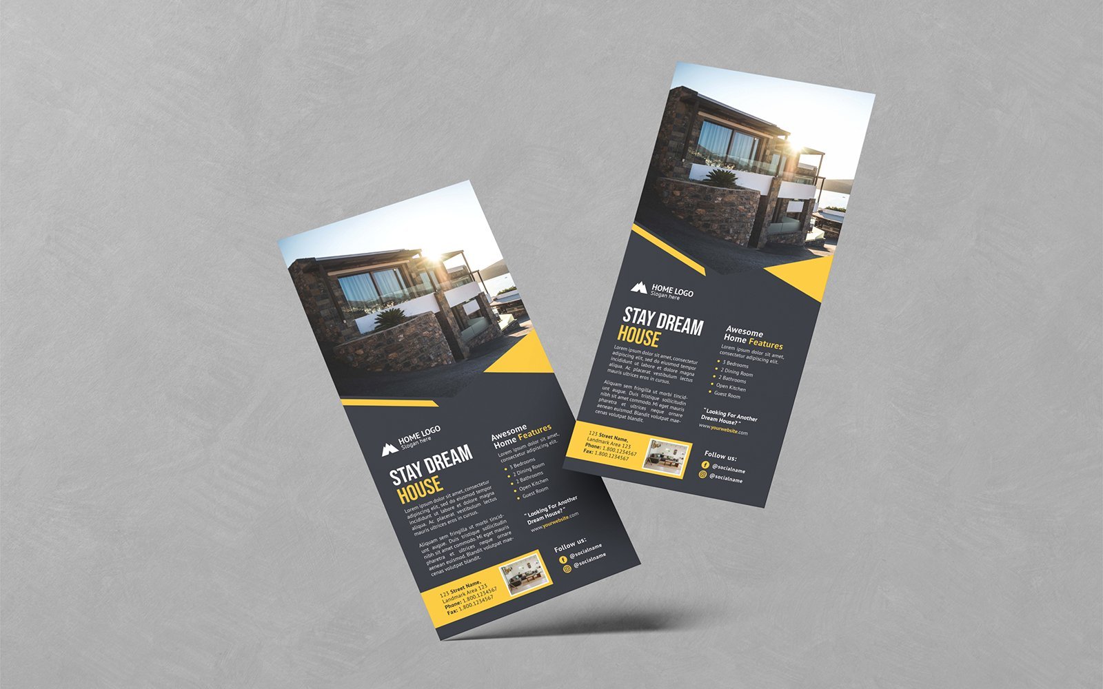 Template #260383 Dl Flyer Webdesign Template - Logo template Preview