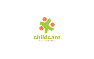 Child Baby care Logo Template V1