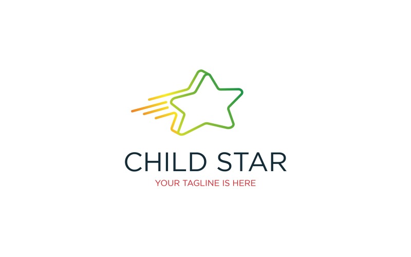 Child Baby care Logo Template V4