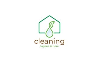 Cleaning & Maintenance Logo Template v2