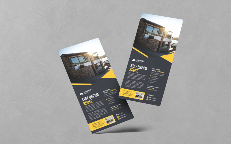 Creative Real Estate DL Flyer PSD Templates Corporate Identity