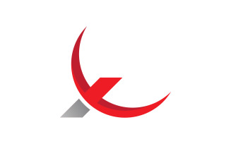 X letter Vector Logo Design Template V4