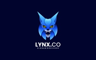 Lynx Gradient Color Logo Design