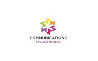 Communications Logo Template