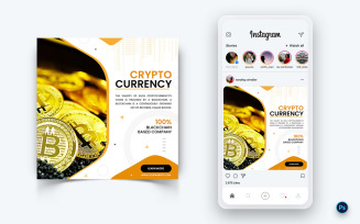CryptoCurrency Service Social Media Post Design Template-01
