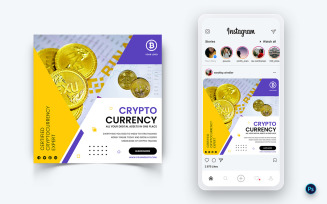 CryptoCurrency Service Social Media Post Design Template-02
