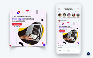 Digital Marketing Social Media Post Design Template-20