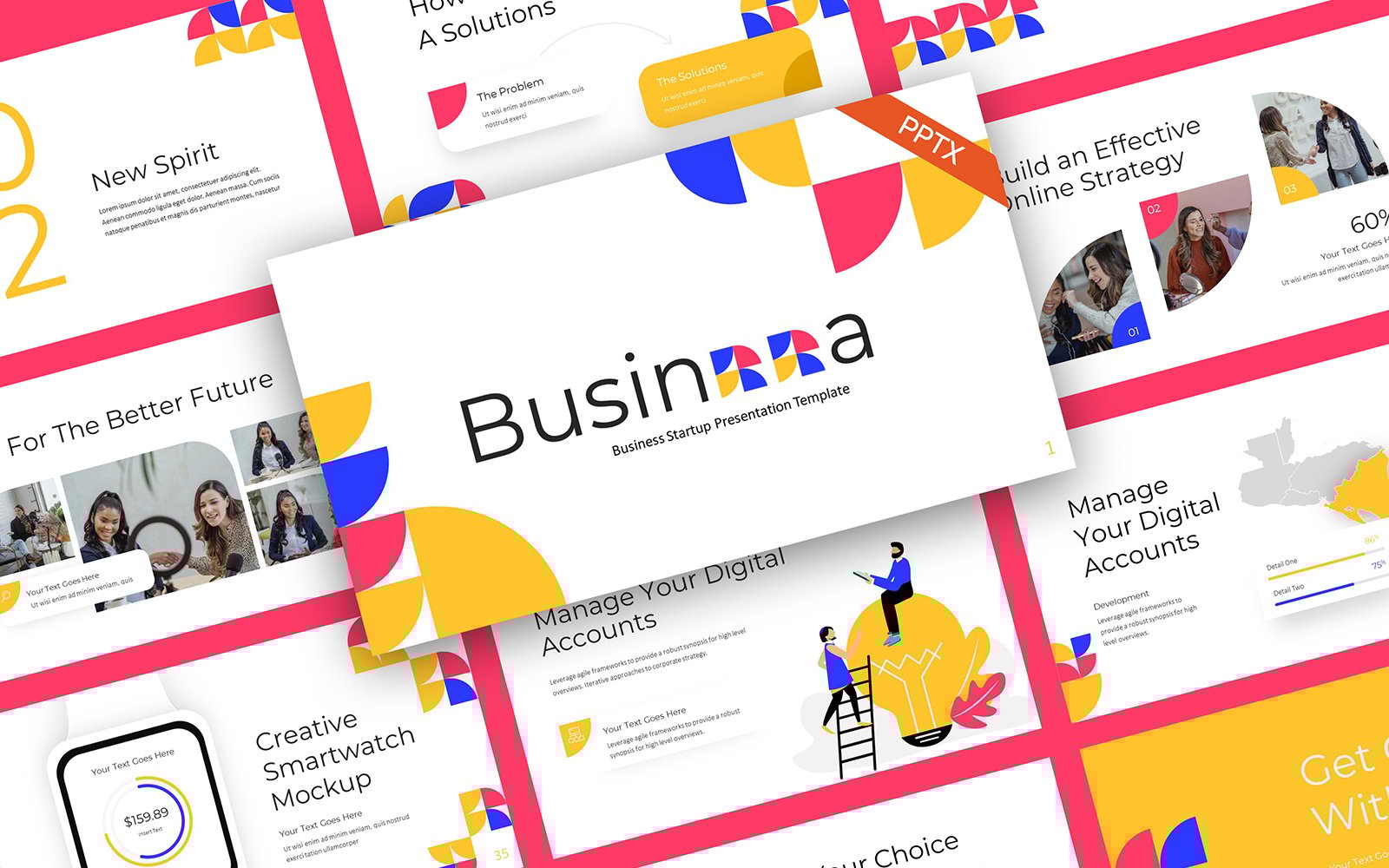 Template #260694 Business Plan Webdesign Template - Logo template Preview