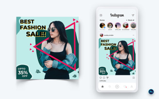 Fashion Sale Promotion Social Media Post Design Template-01