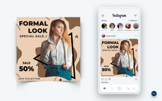 Fashion Sale Promotion Social Media Post Design Template-05