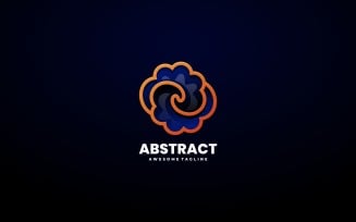 Abstract Line Art Logo Style