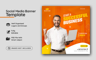 Business Social Media Post Banner Template