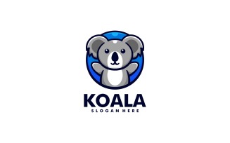 Koala Simple Mascot Logo Design