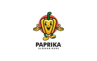 Paprika Cartoon Logo Style