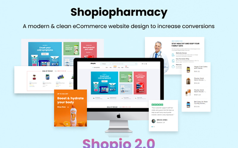 Shopiopharmacy Multipurpose Shopify Theme