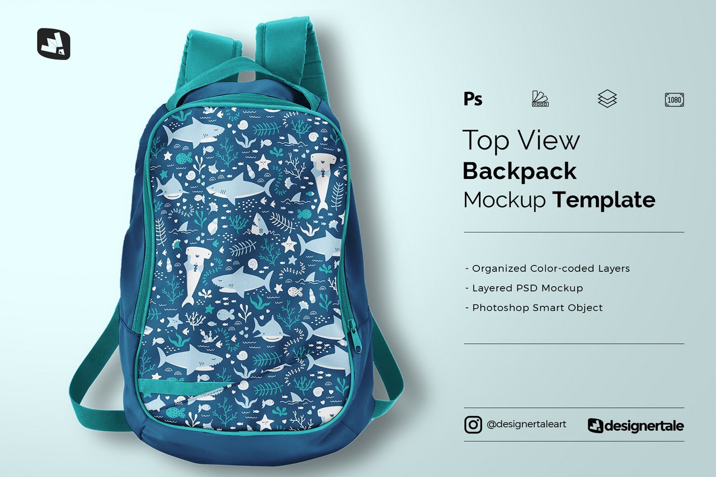 Kit Graphique #260906 Mockup Backpack Divers Modles Web - Logo template Preview