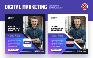 Digital Marketing Social Media Banner - 00260