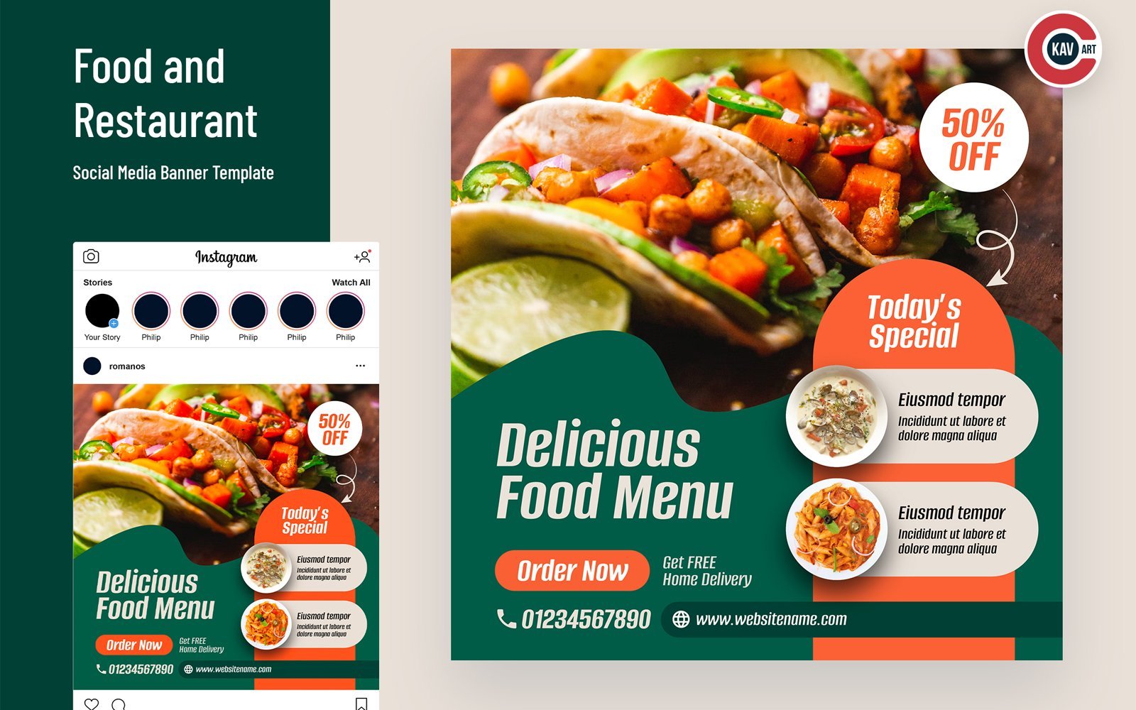 Kit Graphique #261006 Alimentation Promotion Divers Modles Web - Logo template Preview