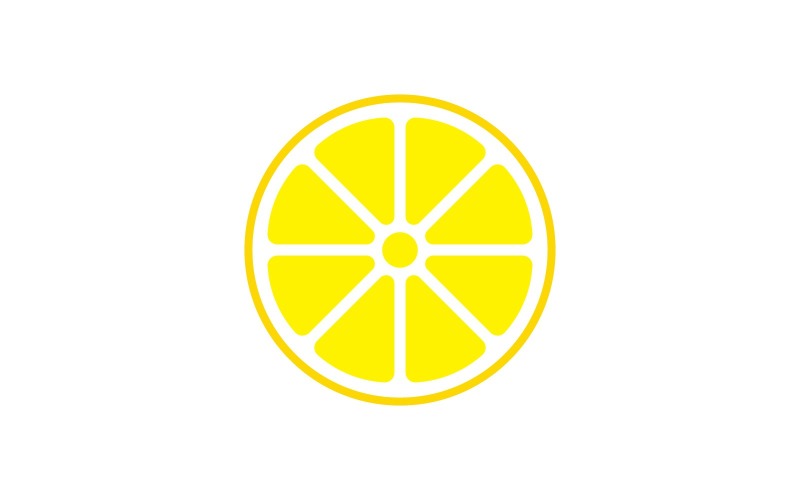 Lemon Fresh Fruit Vector Logo Design Template V14 Logo Template