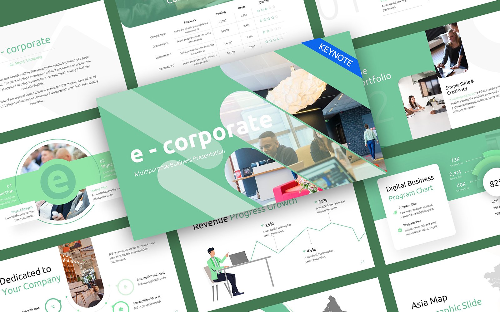 Template #261122 Business Corporate Webdesign Template - Logo template Preview