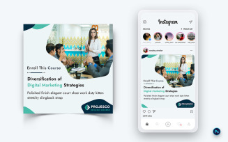 Online Course Elearning Social Media Post Design Template-03