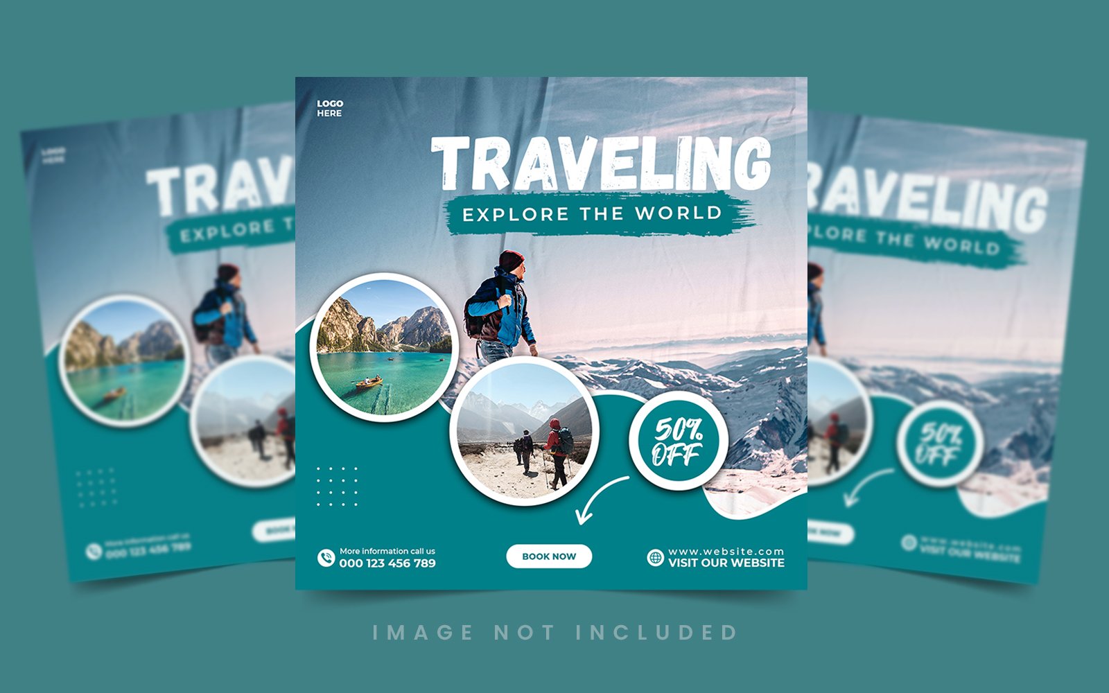 Kit Graphique #261328 Adventure Agency Divers Modles Web - Logo template Preview