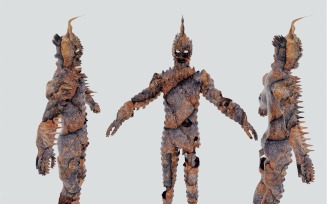 Fish Man Animated 3d Character