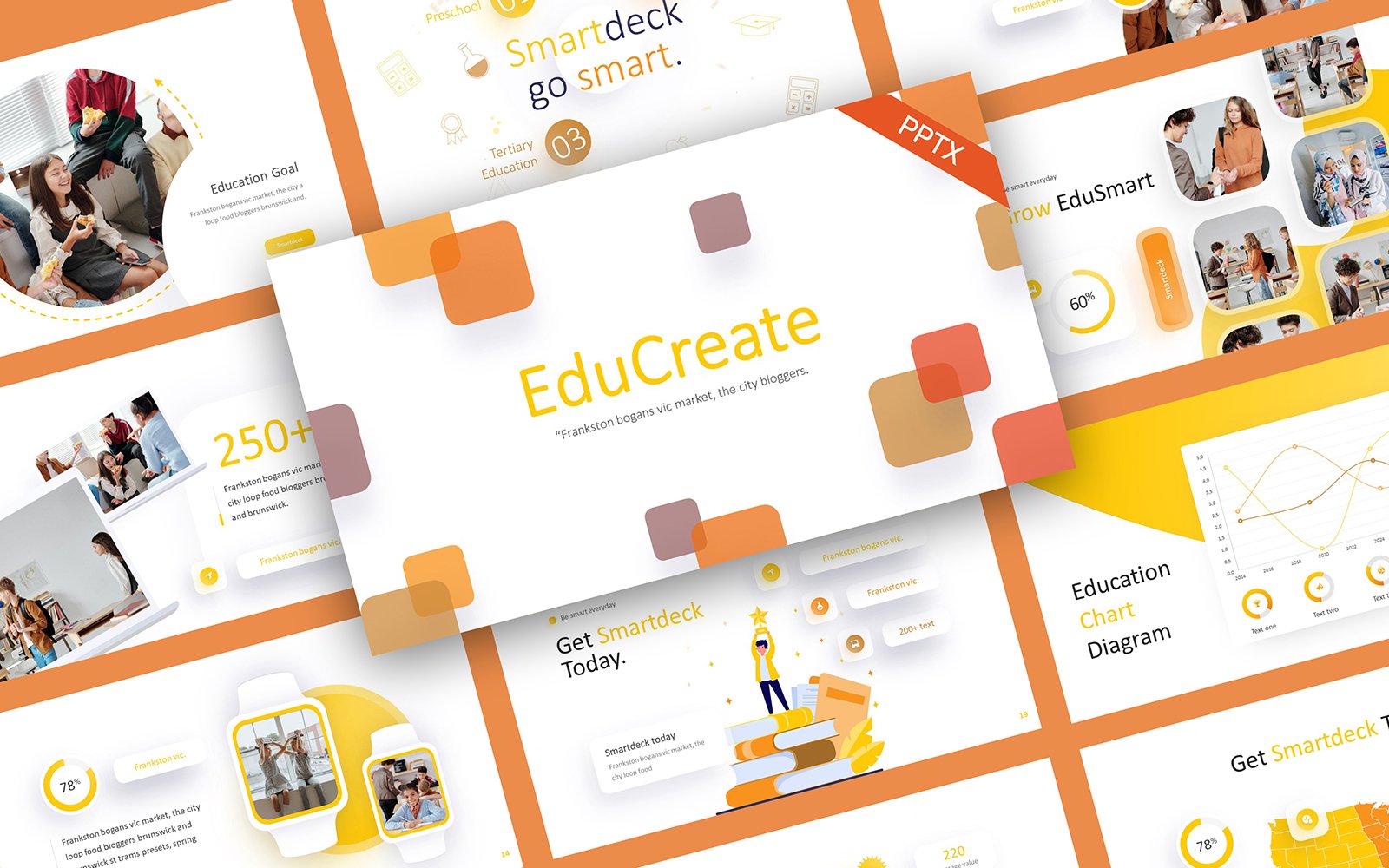 Template #261418 Course Creative Webdesign Template - Logo template Preview