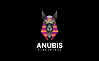 Anubis Gradient Logo Style