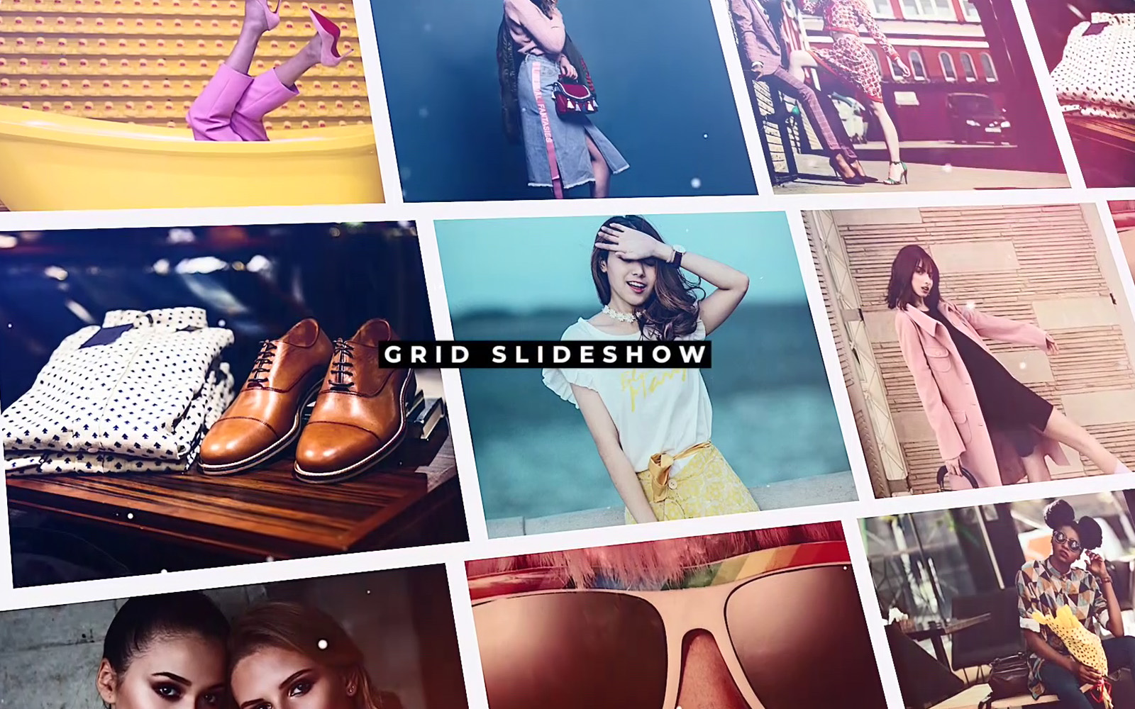 Grid Fashion Slideshow: Final Cut Pro X template