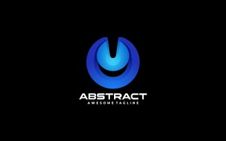 Vector Abstract Circle Gradient Logo Design