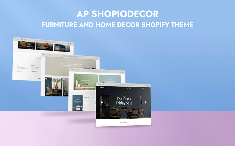 TM Shopiodecor - Furniture And Home Decor Shopify Theme