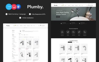 Plumby - Plumbing, Bathroom Accessories Store Opencart Template